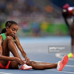 on Day 14 of the Rio 2016 Olympic Games at the Olympic Stadium on August 19, 2016 in Rio de Janeiro, Brazil.